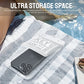 Universal Waterproof Phone Pouch [Double Space] IPX8 Dry Bag with Lanyard for iPhone 16 15 14 13 12 Pro Max XS XR X Galaxy S25 S24 S23 Ultra
