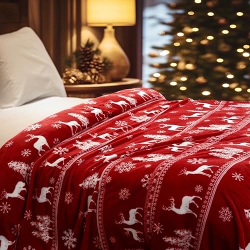 Printed Fleece Blanket Queen Size