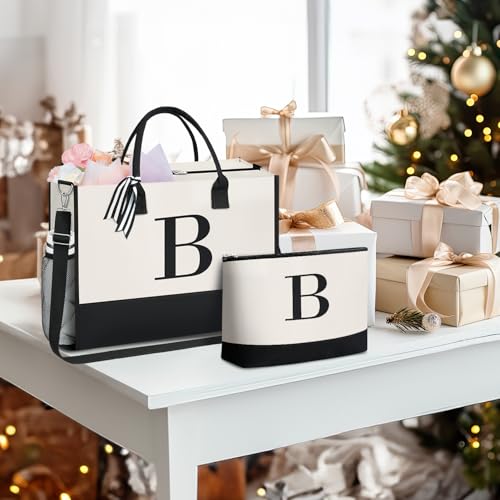 Personalized Initial Tote Bag