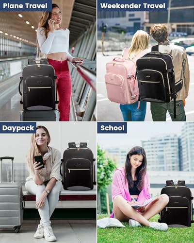 40L Travel Backpack with Waist Strap