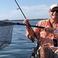 Fishing Net Fish Floating Landing Net with Handle