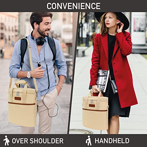 3 Bottle Insulated Leakproof Wine Cooler Bag