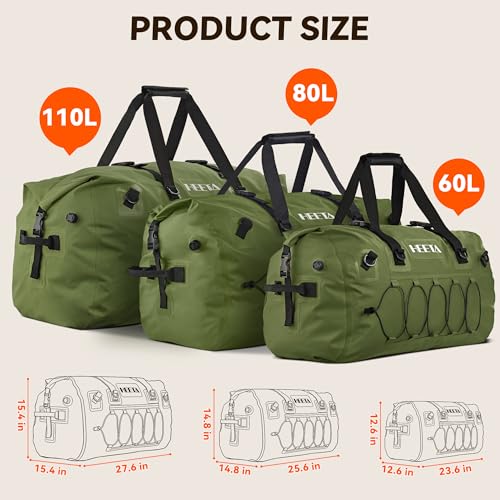 Waterproof Duffel Bag Motorcycle Dry Bag Backpack