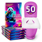 50 Pcs Disposable Toilet Seat Cover