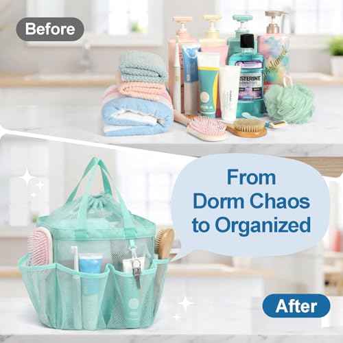 Mesh Shower Caddy Portable with Drawstring