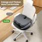 Large Seat Cushion for Office Chair Memory Foam Coccyx Pain Relief Cushion Pillow for Back Support Non