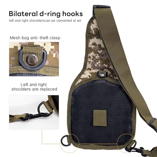 80L 2 Pack Hiking Backpack for Men with Sling Tactical Backpack (2 Count)