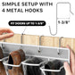 24 Pockets Large Clear Over the Door Shoe Organizer