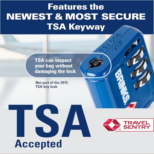 TSA Accepted Indicator Luggage Lock (2 Count)