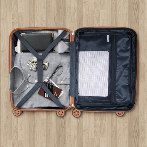 Hardside Expandable 3PCS Luggage Set with Spinner Wheels (3 Count)