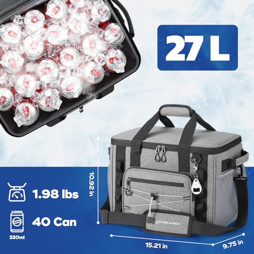 40Can Collapsible Soft Cooler Bag