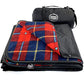 Waterproof 350 GSM Fleece or Sherpa Stadium Blanket