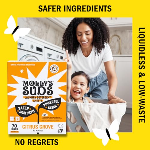 Molly’s Suds Laundry Detergent Sheets (120 Count)