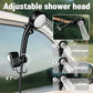 Portable Camping Shower Tent Kit with LED Lights