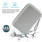 Hard Travel Electronic Organizer Case for MacBook Power Adapter Chargers Cables Power Bank Apple Magic Mouse Apple Pencil USB Flash Disk SD Card Small Portable Accessories Bag