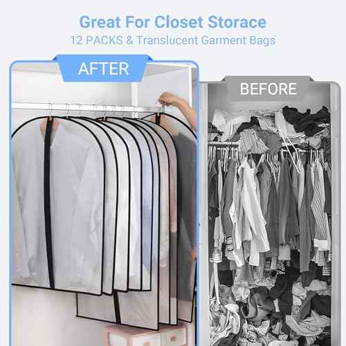 Garment Bags Covers (12 Count)