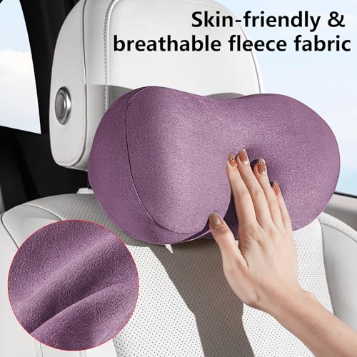 Car Neck Pillow Seat Ergonomic Design Memory Foam (2 Count)
