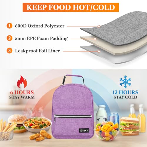 Insulated Lunch Box for Kids and Adults