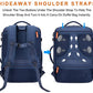 40L Expandable Carry On Travel Backpack with 4 Packing Cubes