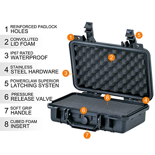 Portable All Weather IP67 Waterproof Protective Hard Case