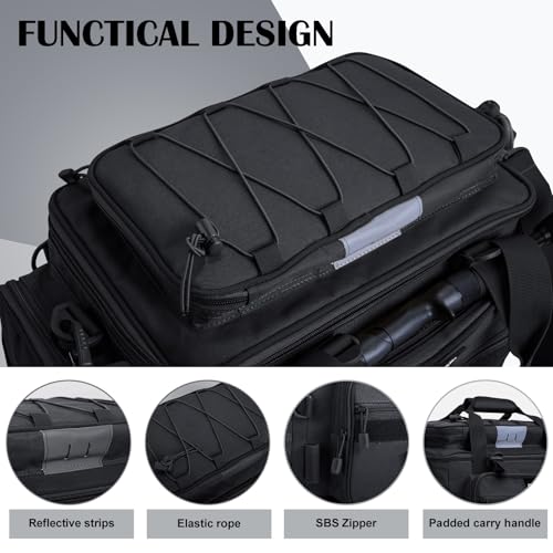 Fishing Tackle Bag with 2PCS 3600 Tackle Boxes