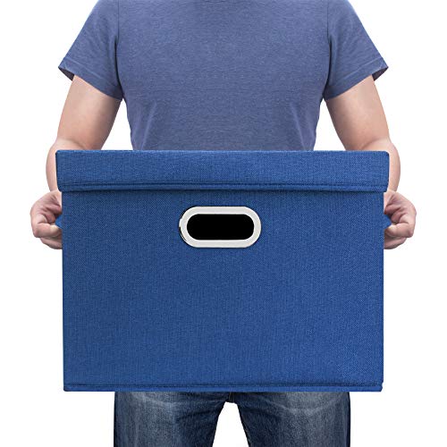 Large Storage Bins with Lids (3 Count)