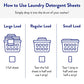 Laundry Detergent Sheets (96 Count)