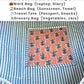 100% Cotton Quilted Tote Bag For Women