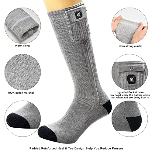 Upgraded Rechargeable Electric Heated Socks (24.6918 Ounce)