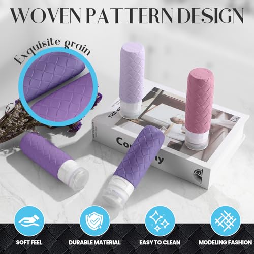 Travel Bottles for Toiletries (4 Count)