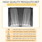 Black Mosquito Net for Bed