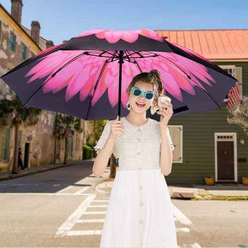 Umbrella Compact Inverted Folding Umbrellas Auto Open Auto Close