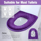 4 Pcs Toilet Seat Covers Warmer