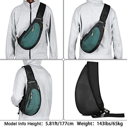Small Sling Bag for Men Women