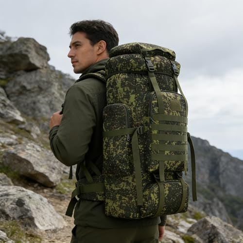 Hiking Backpack for Men 70L