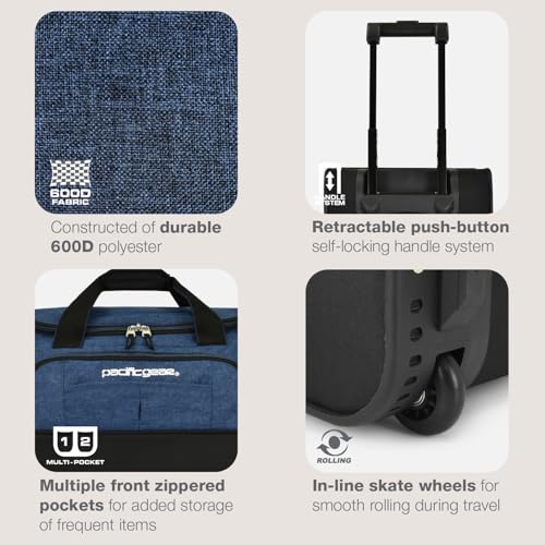 Duffel Bag with Rolling Wheels
