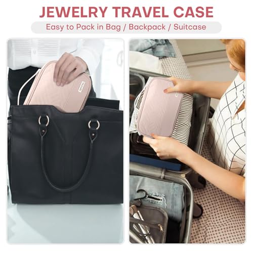 Jewelry Travel Case Organizer for Necklaces