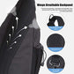Sling Bag Men Backpack Unisex One Shoulder Bag Hiking Travel Backpack Crossbody with USB Port for Men Women Versatile Casual Daypack