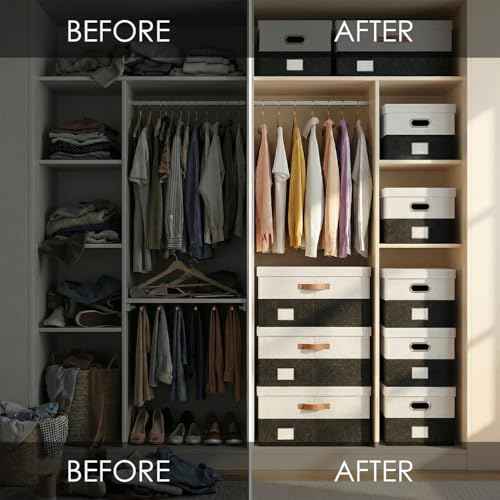 Storage Bins with Lids [3 (3 Count)