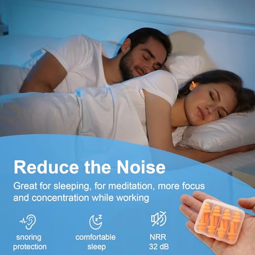 Ear Plugs for Sleeping (12 Count)