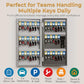 48 Key Lock Box Smart Key Organier Cabinet with Keypad & App for Office