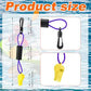4 Pcs Marine Whistle Lanyard Float (2 Count)