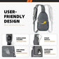 Sling Bag RFID Crossbody Sling Backpack Cross Body Shoulder Bag Travel Hiking Daypack for Women Men
