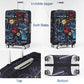 Travelkin Luggage Covers For Suitcase Tsa Approved Suitcase Cover Protector