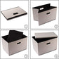Foldable Storage Bin with Lid [3 (3 Count)