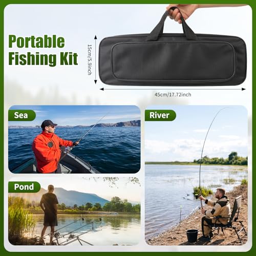 Fishing Rod Reel Combo (2 Count)