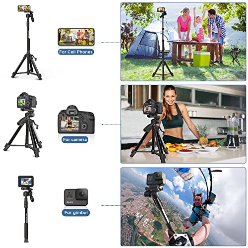 69" Camera Tripod Monopod with 3