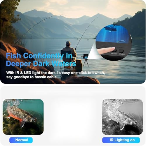 5inch Portable Fish Finder Camera Underwater Fishing Camera