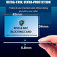 2 Pack RFID Blocking Card for Credit Debit ID Card (2 Count)