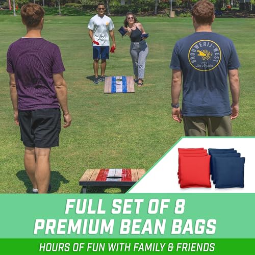 3 x 2 ft Barnwood Design Cornhole Game Set